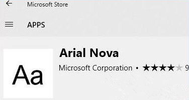 Win10如何从微软商店下载字体？Win10从微软商店下载字体的方法