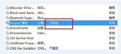 Win10系统Bonjour关闭了怎么办？Win10系统Bonjour关闭了解决方法