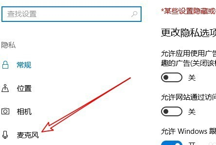 Win10麦克风权限设置在哪里？Win10麦克风权限关了怎么打开？