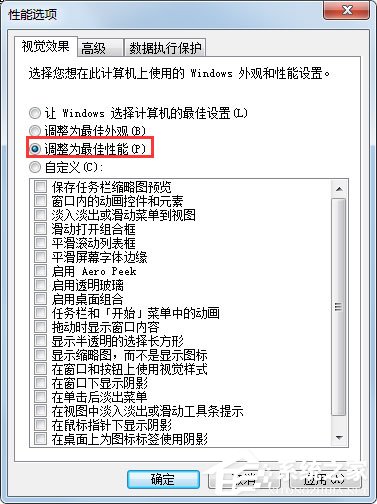 Windows7如何设置系统性能优化？Windows7优化设置方法介绍