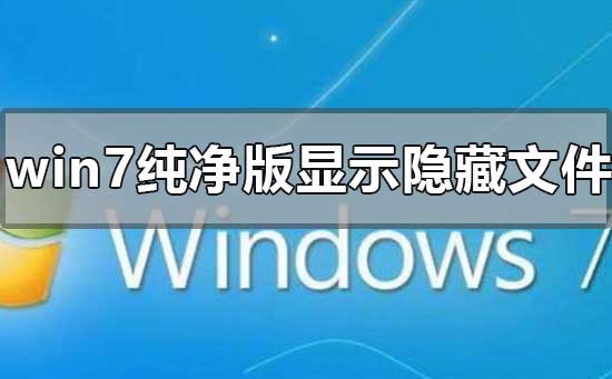 win7纯净版怎么显示隐藏文件？windows7查看隐藏文件教程