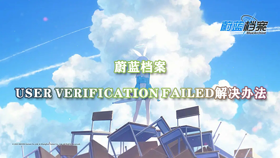 蔚蓝档案user verification failed解决办法